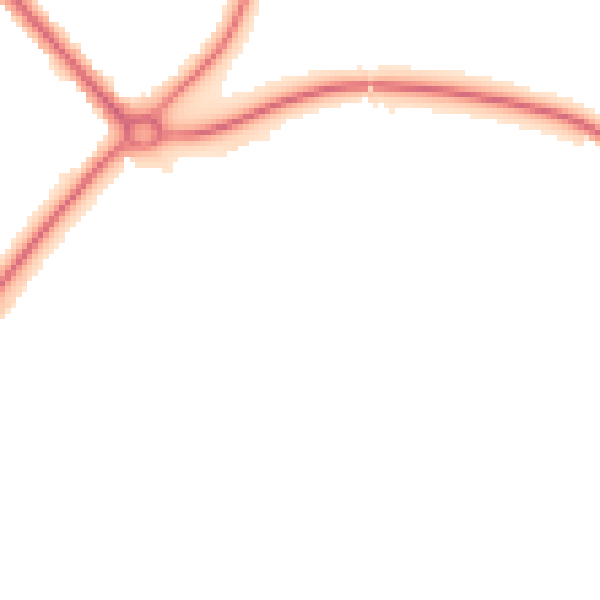 Night-time road noise heatmap for TS19 0DT