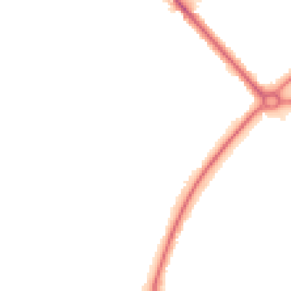Night-time road noise heatmap for TS19 0QZ