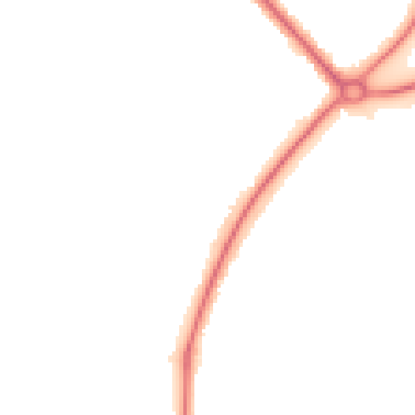 Night-time road noise heatmap for TS19 0SN
