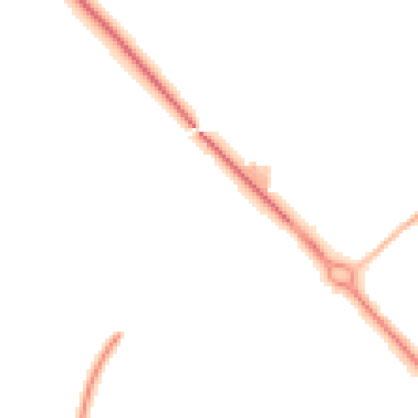 Night-time road noise heatmap for TS19 8GJ