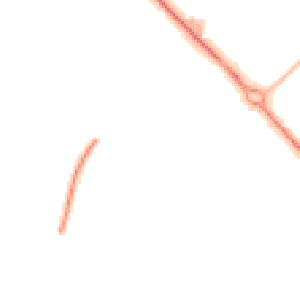 Night-time road noise heatmap for TS19 8GL