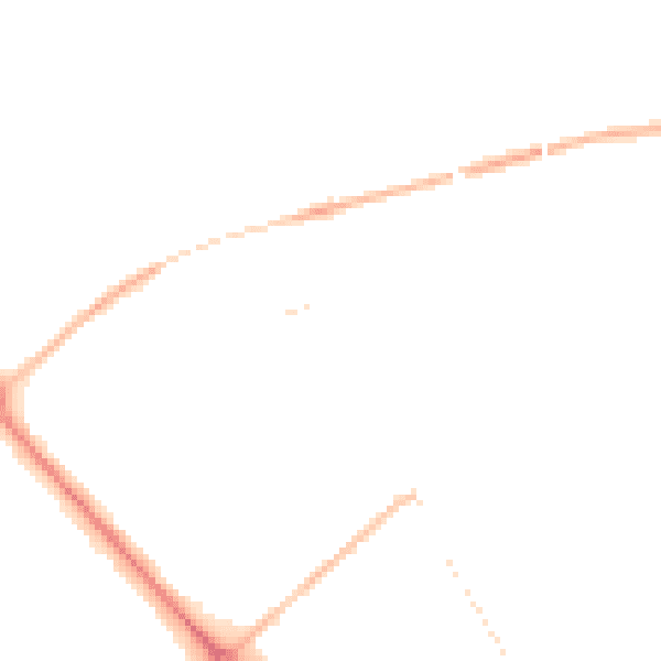 Night-time road noise heatmap for TS19 9LH