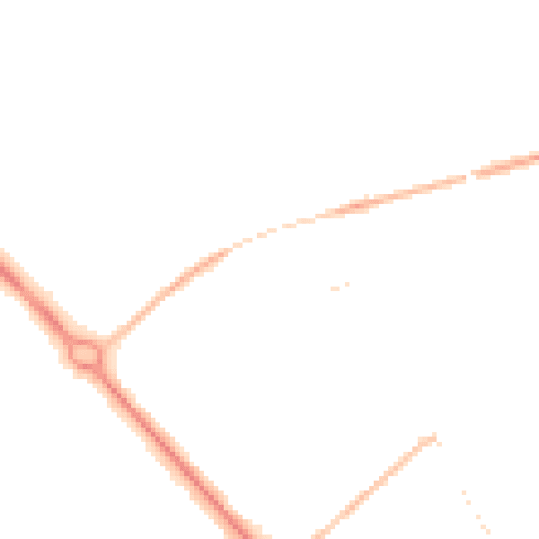 Night-time road noise heatmap for TS19 9LX