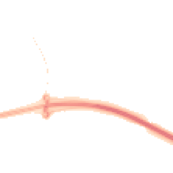 Night-time road noise heatmap for TS21 1AB