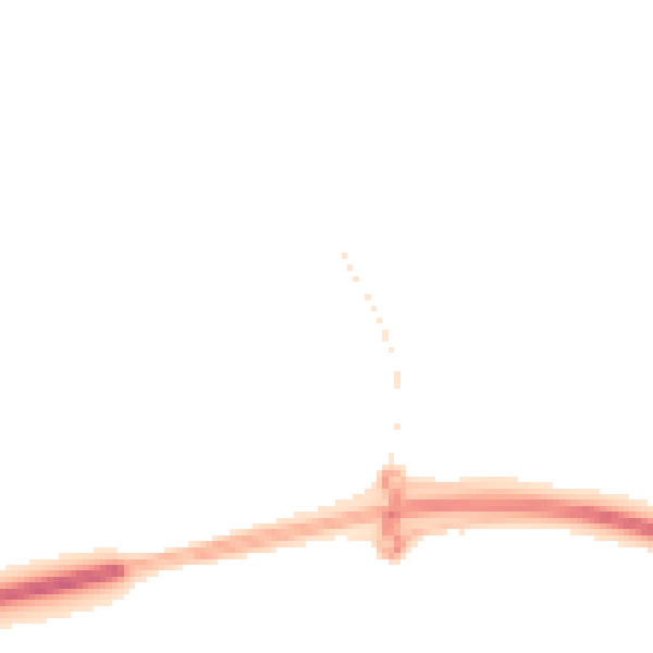 Night-time road noise heatmap for TS21 1AR