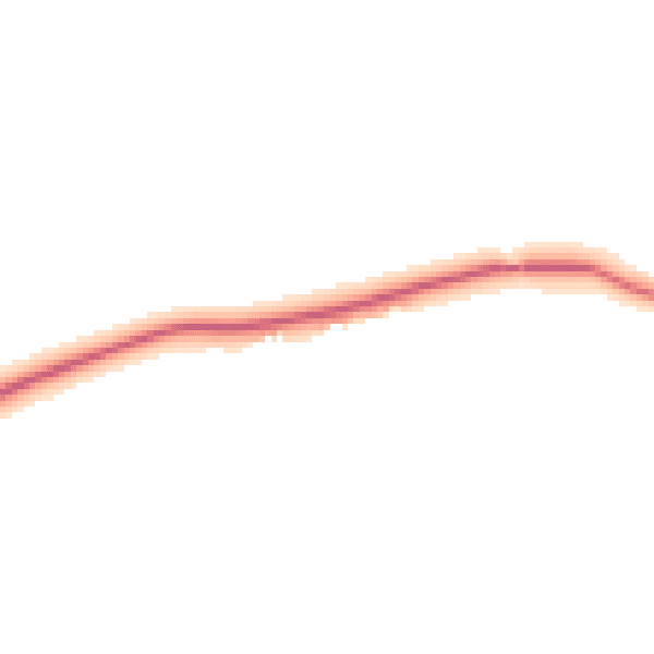 Daytime road noise heatmap for TS21 1EE