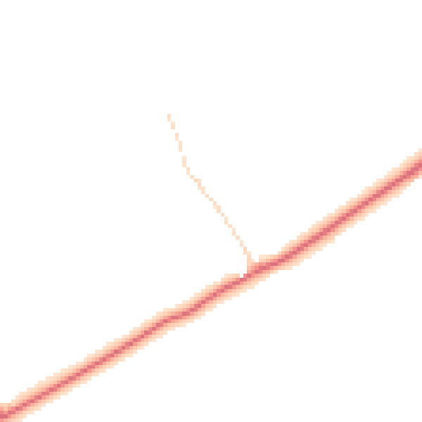 Daytime road noise heatmap for TS21 1HN