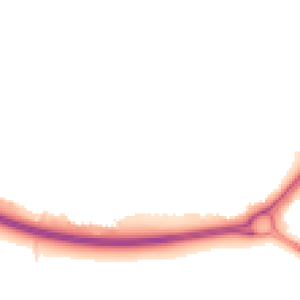Night-time road noise heatmap for TS21 2DX