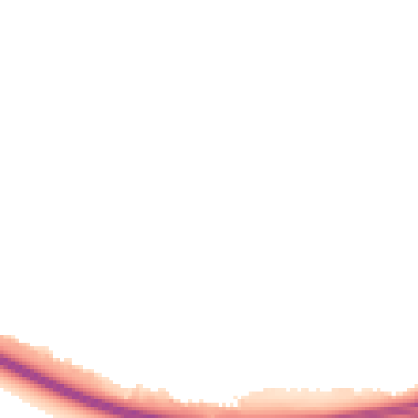 Night-time road noise heatmap for TS21 2GA