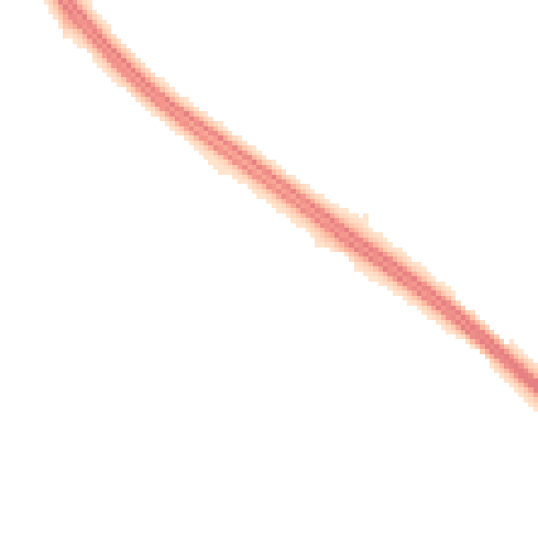 Night-time road noise heatmap for TS21 3LL