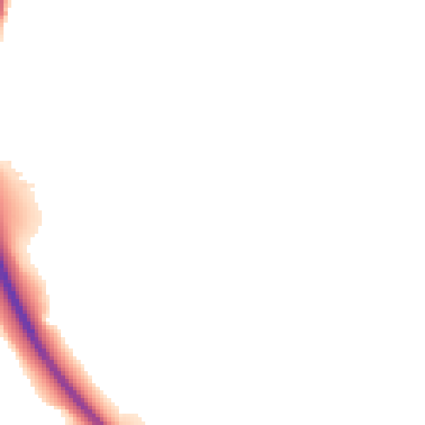 Night-time road noise heatmap for TS22 5BD