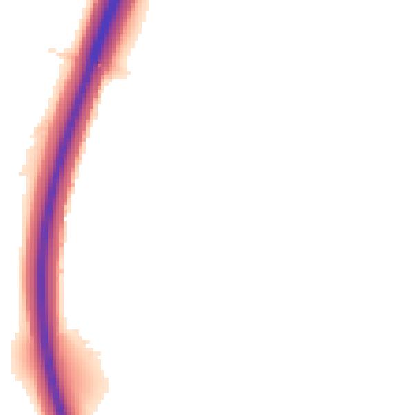 Night-time road noise heatmap for TS22 5BL