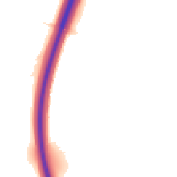 Night-time road noise heatmap for TS22 5BQ