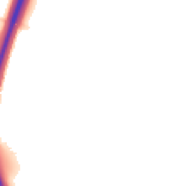 Night-time road noise heatmap for TS22 5DA