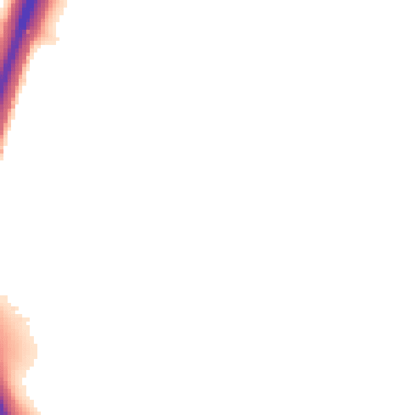 Night-time road noise heatmap for TS22 5DF