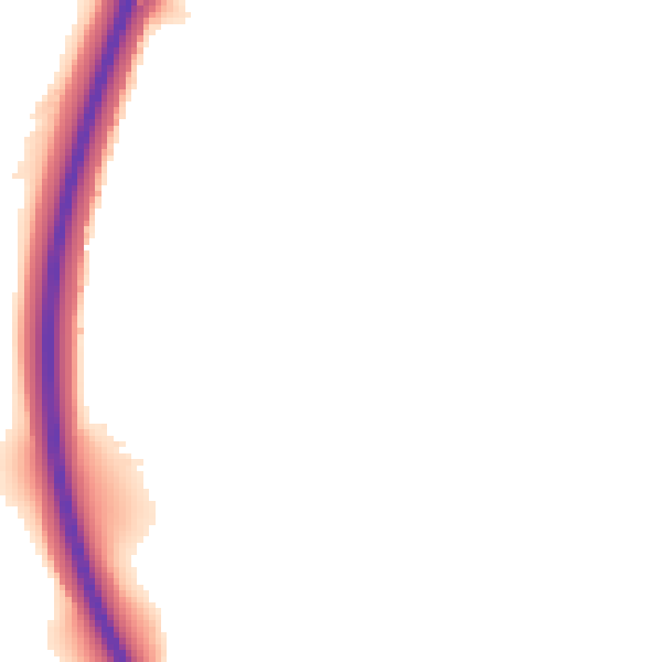 Night-time road noise heatmap for TS22 5DG
