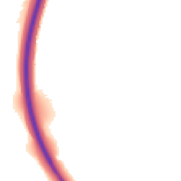 Night-time road noise heatmap for TS22 5DL