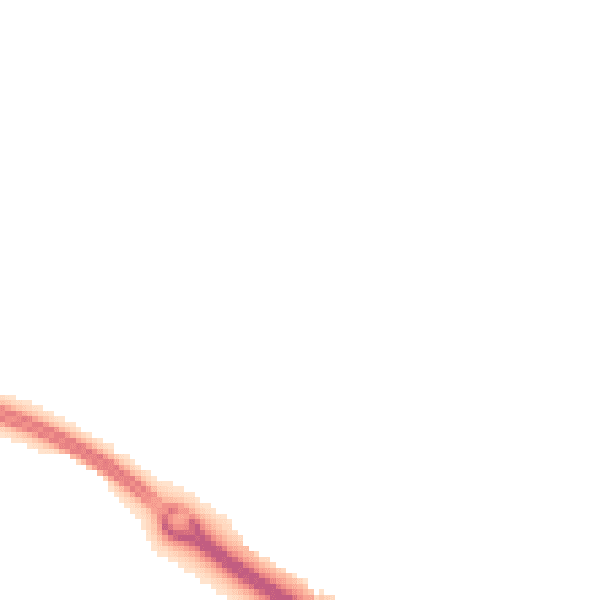Night-time road noise heatmap for TS22 5FF
