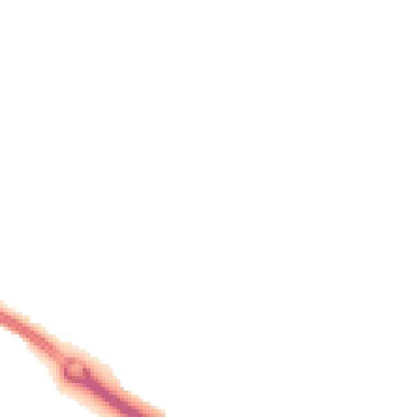 Night-time road noise heatmap for TS22 5FP