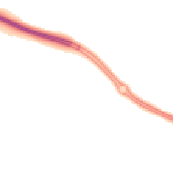 Night-time road noise heatmap for TS22 5GG