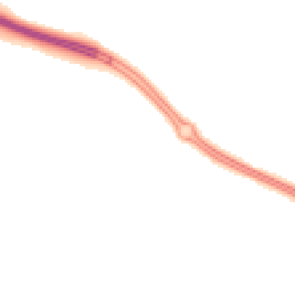 Night-time road noise heatmap for TS22 5GH