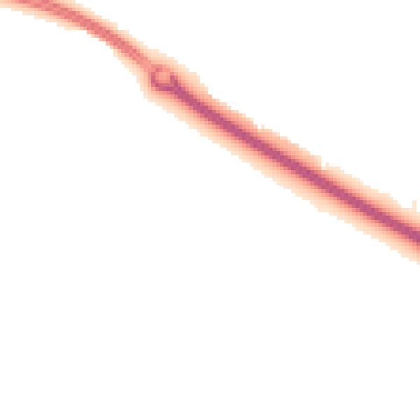 Night-time road noise heatmap for TS22 5GP