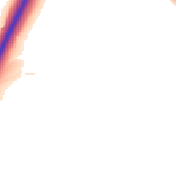 Night-time road noise heatmap for TS22 5JB
