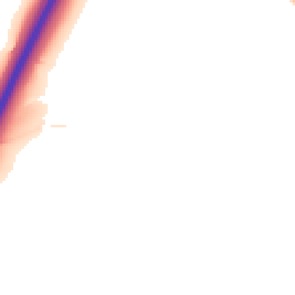 Night-time road noise heatmap for TS22 5LH