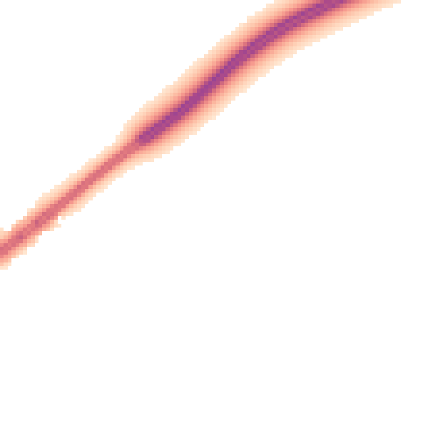 Night-time road noise heatmap for TS22 5PH