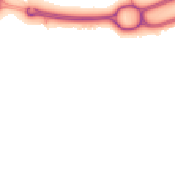 Night-time road noise heatmap for TS22 5SA