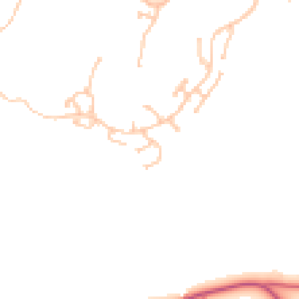 Daytime road noise heatmap for TS22 5SY
