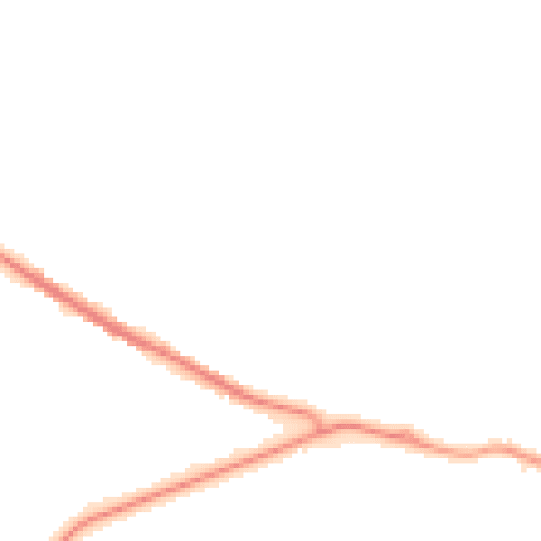Night-time road noise heatmap for TS24 0AJ