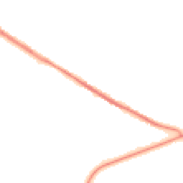 Night-time road noise heatmap for TS24 0BW