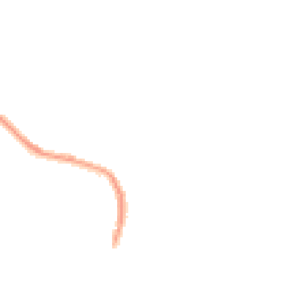 Night-time road noise heatmap for TS24 0NS