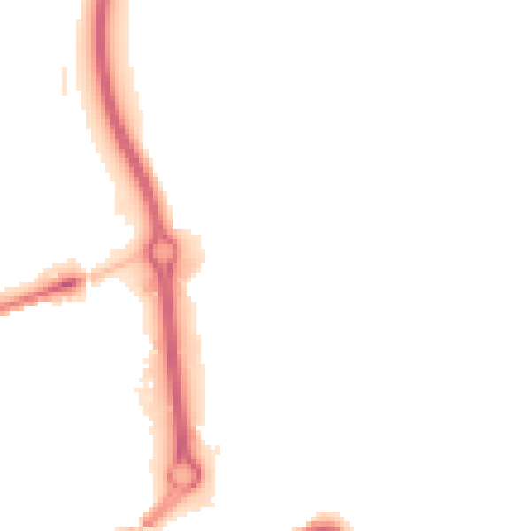 Night-time road noise heatmap for TS24 0UY