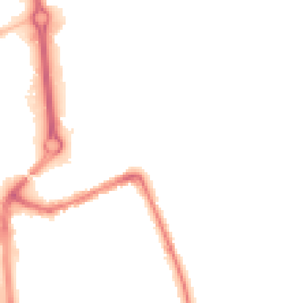 Night-time road noise heatmap for TS24 0XX