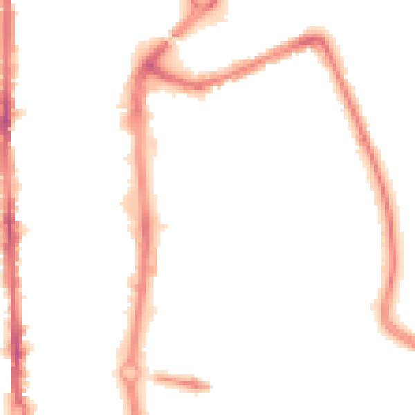 Night-time road noise heatmap for TS24 7HR