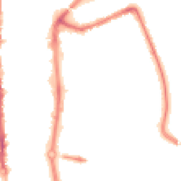 Night-time road noise heatmap for TS24 7JL