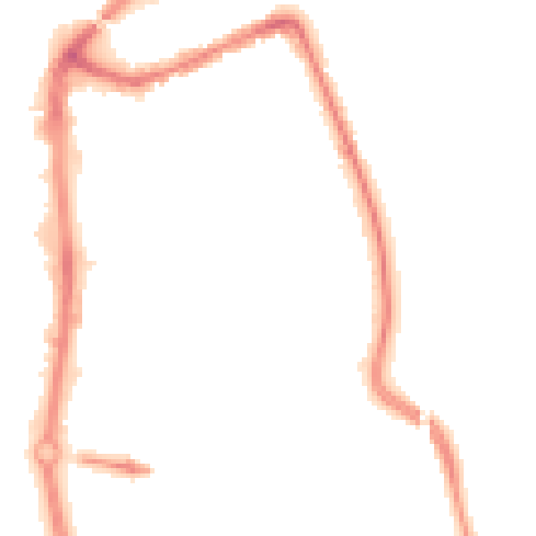 Night-time road noise heatmap for TS24 7NN