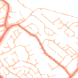 Daytime road noise heatmap for TS7 0AP