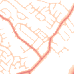 Daytime road noise heatmap for TS7 0BP