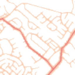 Daytime road noise heatmap for TS7 0BS