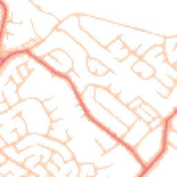 Daytime road noise heatmap for TS7 0BX