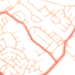Daytime road noise heatmap for TS7 0BY