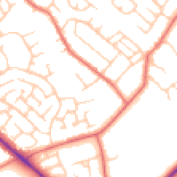 Daytime road noise heatmap for TS7 0DB