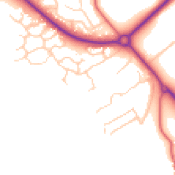 Daytime road noise heatmap for TS7 0DH