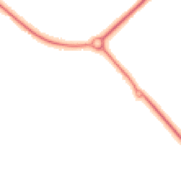 Night-time road noise heatmap for TS7 0GB