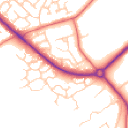 Daytime road noise heatmap for TS7 0LY