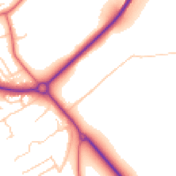 Daytime road noise heatmap for TS7 0PD