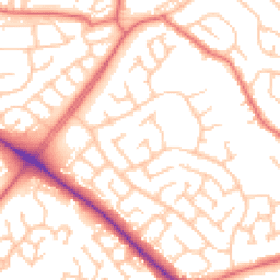 Daytime road noise heatmap for TS7 0RE